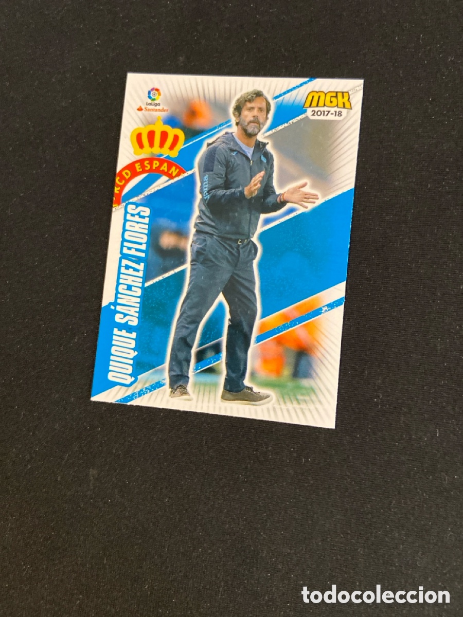 Football Stickers: QUIQUE SANCHEZ FLORES 239 (ESPANYOL)