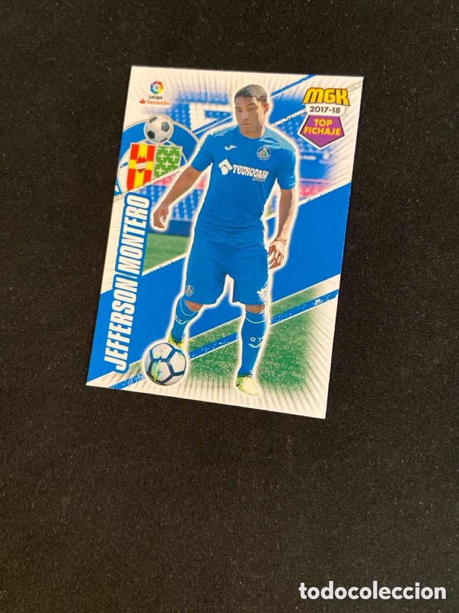 Cartes &agrave; collectionner de Football: JEFFERSON MONTERO 263 TOP FICHAJE (GETAFE)