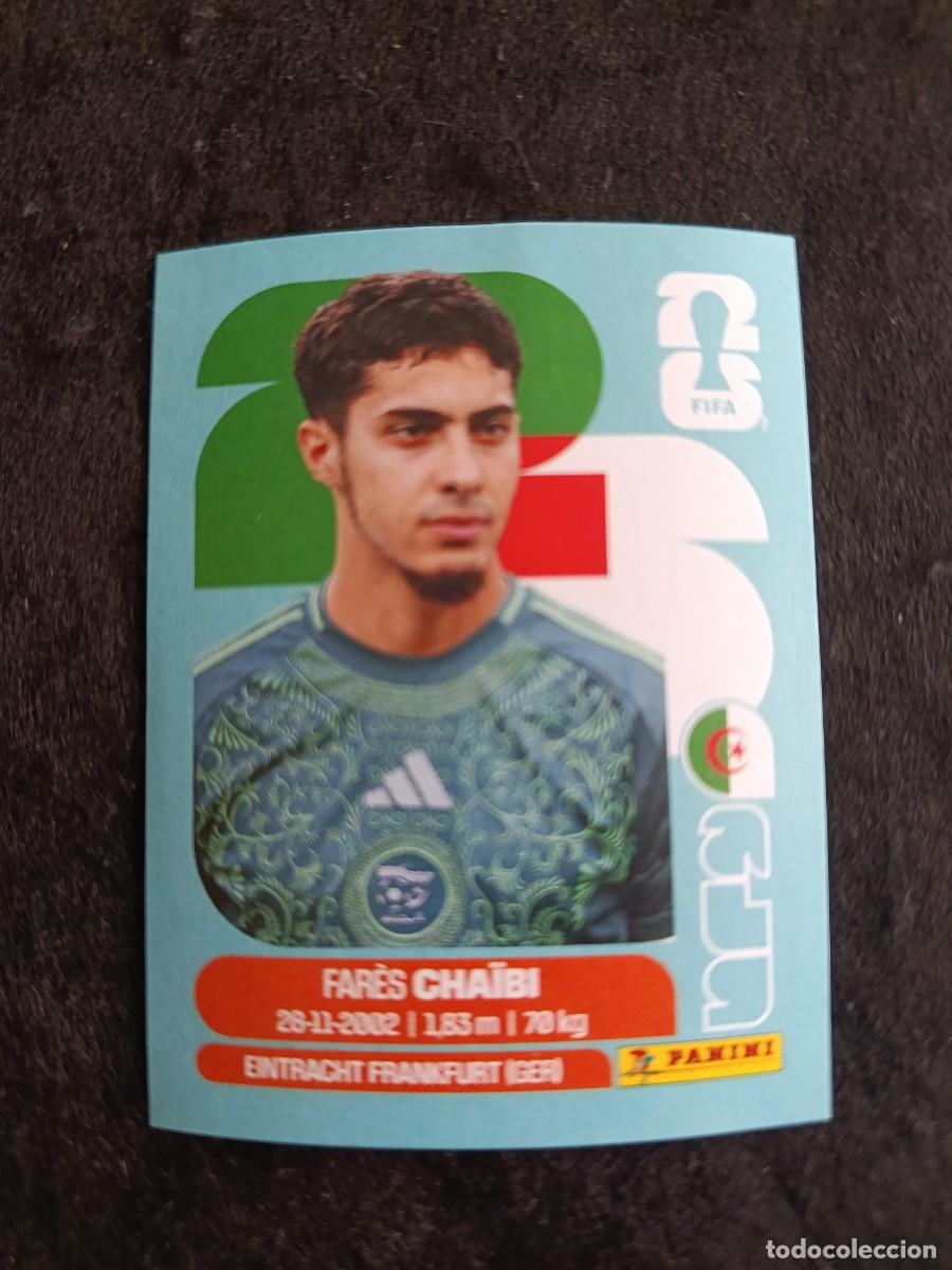 Fu&szlig;ball-Sticker: FIFA WORLD CUP 2026 PANINI. #ALG 14. FAR&Eacute;S CAH&Iuml;BI. ALGERIA
