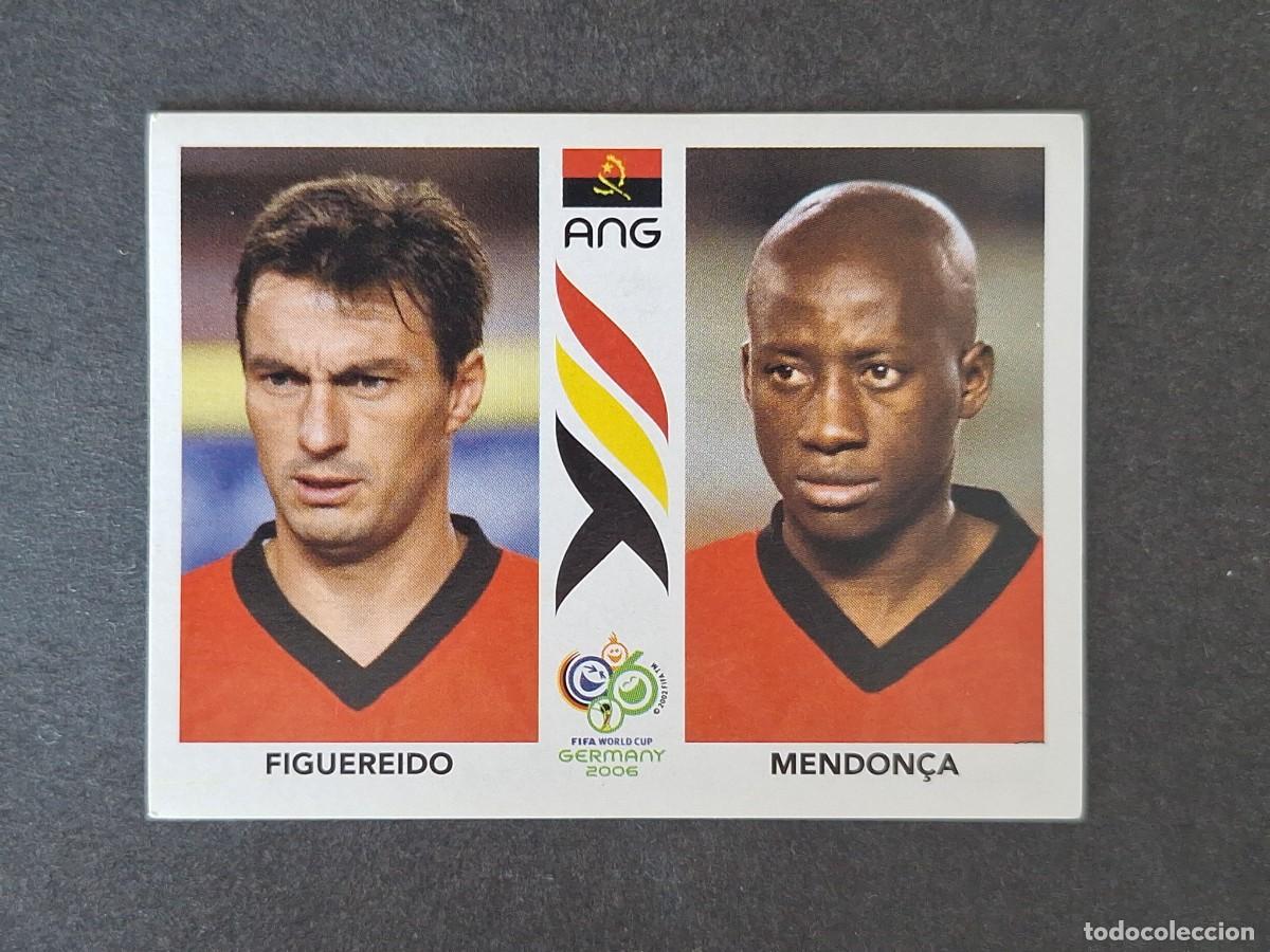 Cromos de F&uacute;tbol: L2 FIGUEREIDO - MENDON&Ccedil;A SELECCION ANGOLA 307 PANINI MUNDIAL ALEMANIA 2006 NUNCA PEGADO SIN PEGAR