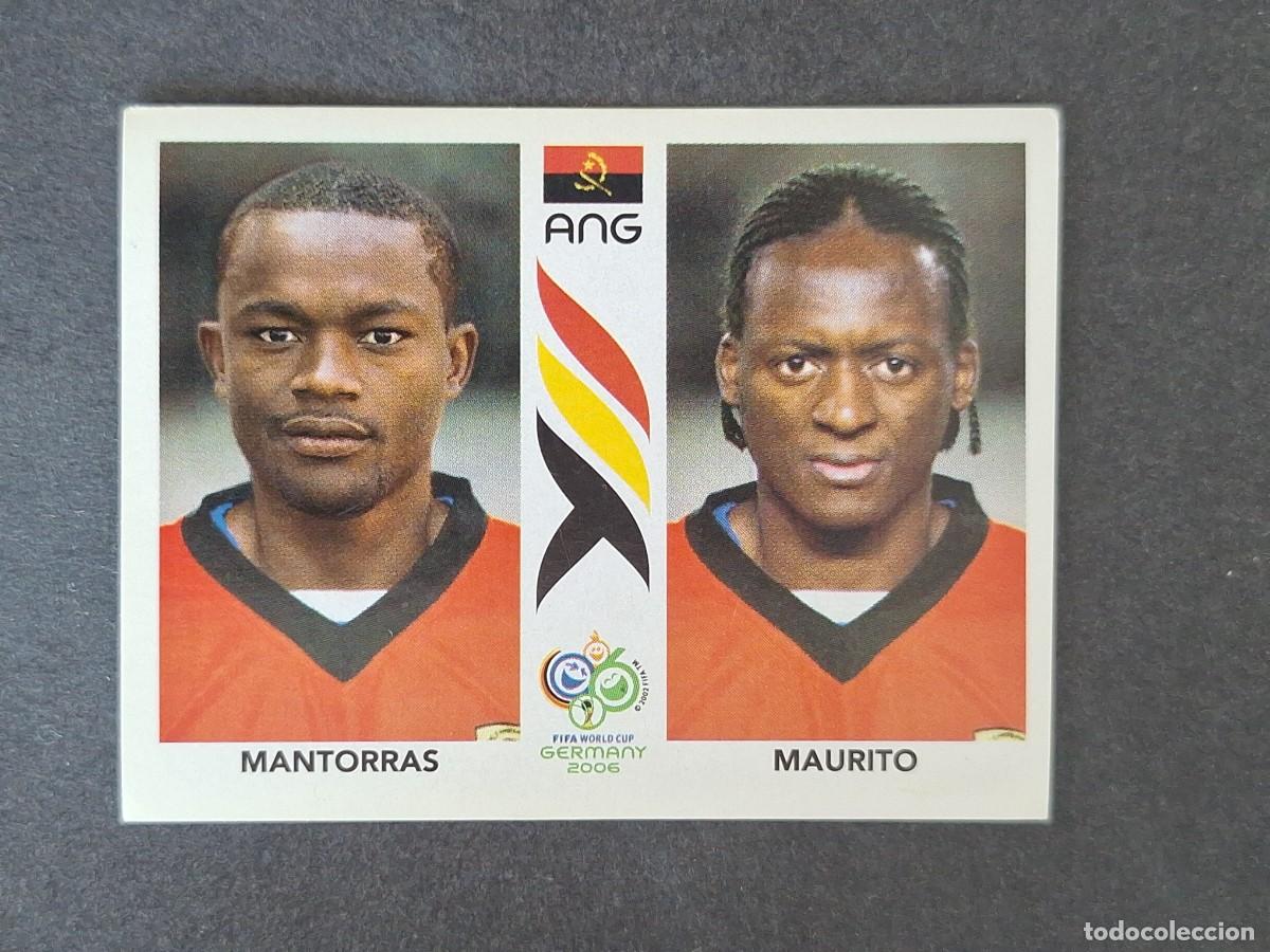 Cromos de F&uacute;tbol: L2 MANTORRAS - MAURITO SELECCION ANGOLA 310 PANINI MUNDIAL ALEMANIA 2006 NUNCA PEGADO SIN PEGAR