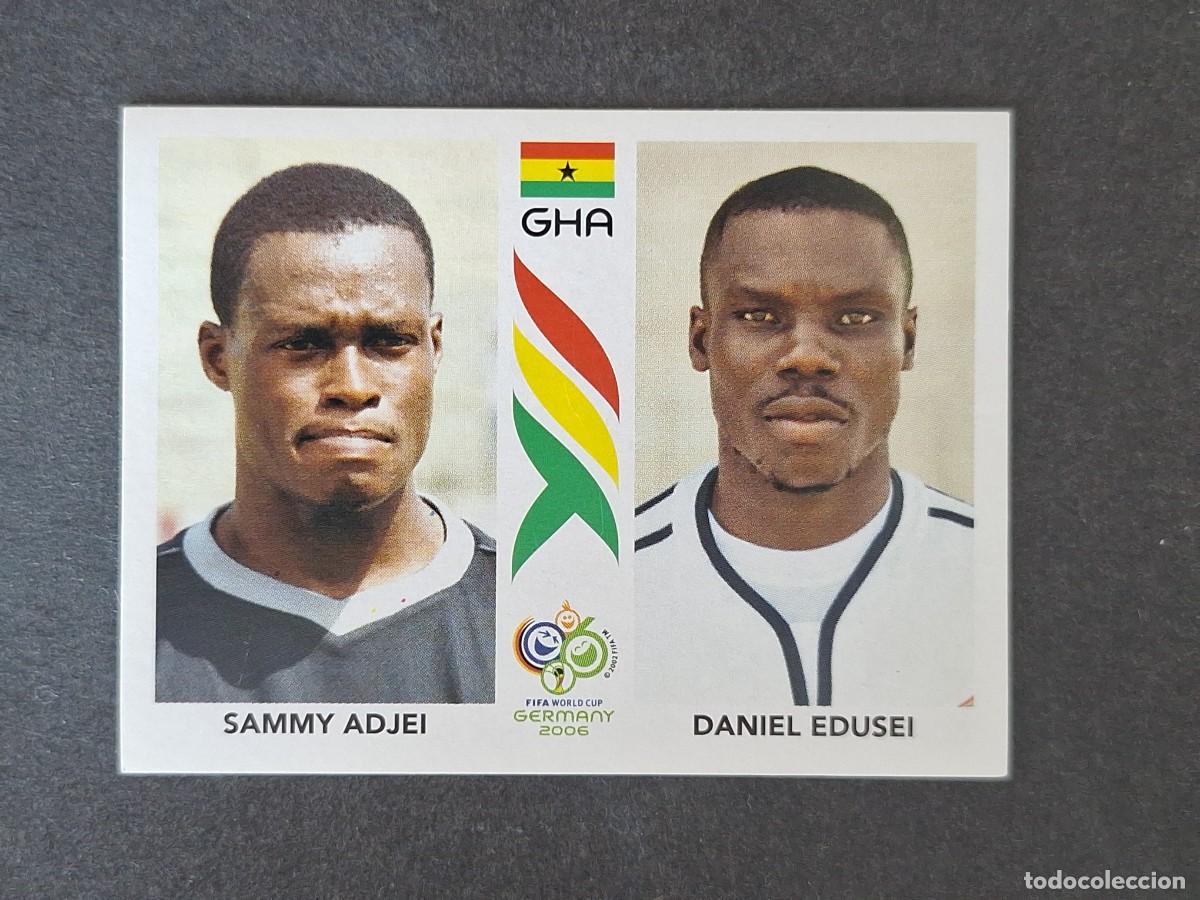 Cromos de F&uacute;tbol: L2 SAMMY ADJEI - EDUSEI SELECCION GHANA 313 PANINI MUNDIAL ALEMANIA 2006 NUNCA PEGADO SIN PEGAR