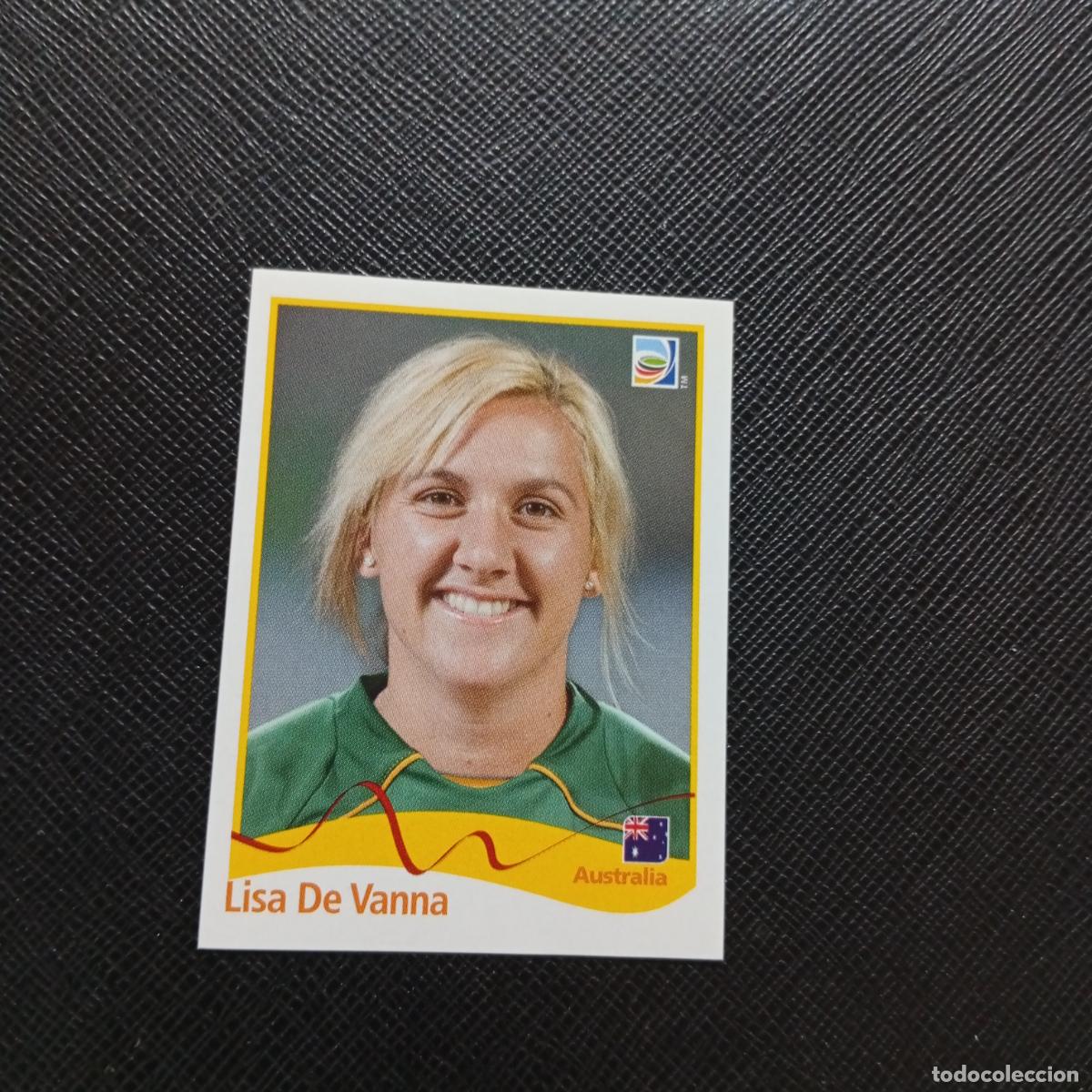 Cromos de F&uacute;tbol: 288 LISA DE VANNA AUSTRALIA PANINI FEMENINO WOMEN&acute;S MUNDIAL 2011 ALEMANIA 11 SIN PEGAR A101 PG289