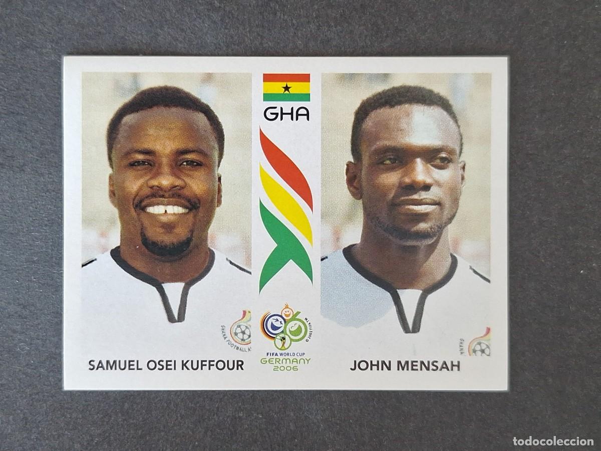 Cromos de F&uacute;tbol: L2 OSEI KUFFOUR - MENSAH SELECCION GHANA 314 PANINI MUNDIAL ALEMANIA 2006 NUNCA PEGADO SIN PEGAR