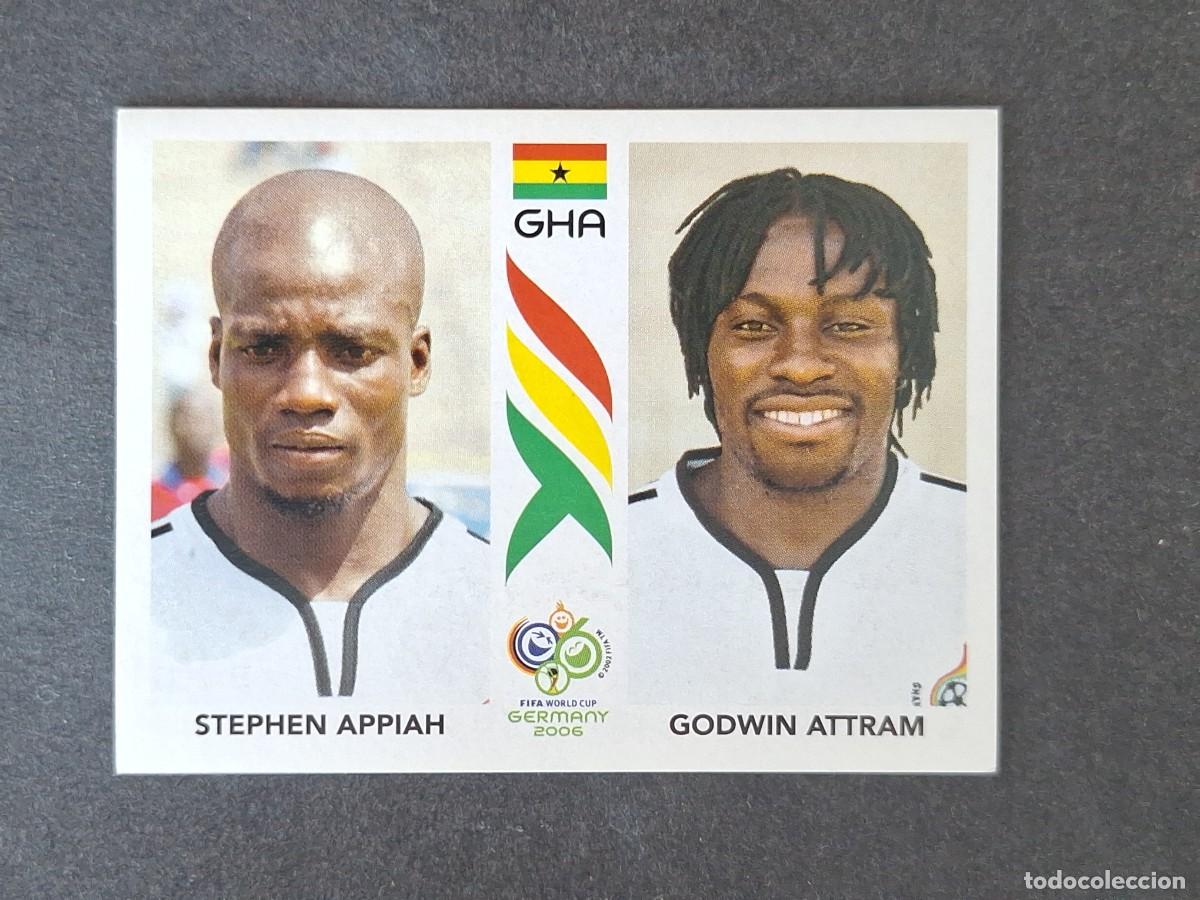 Figurine di Calcio: L2 APPIAH - ATTRAM SELECCION GHANA 316 PANINI MUNDIAL ALEMANIA 2006 NUNCA PEGADO SIN PEGAR