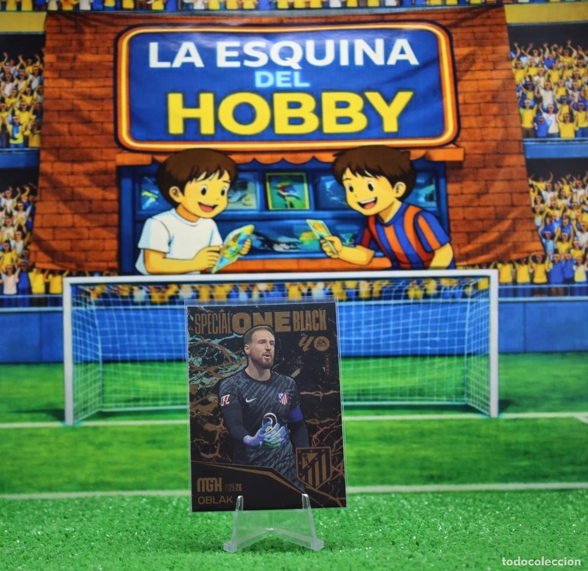 Fu&szlig;ball-Sticker: Oblak, PANINI MEGACRACKS 2025-2026, Special One Black, Atl&eacute;tico de Madrid