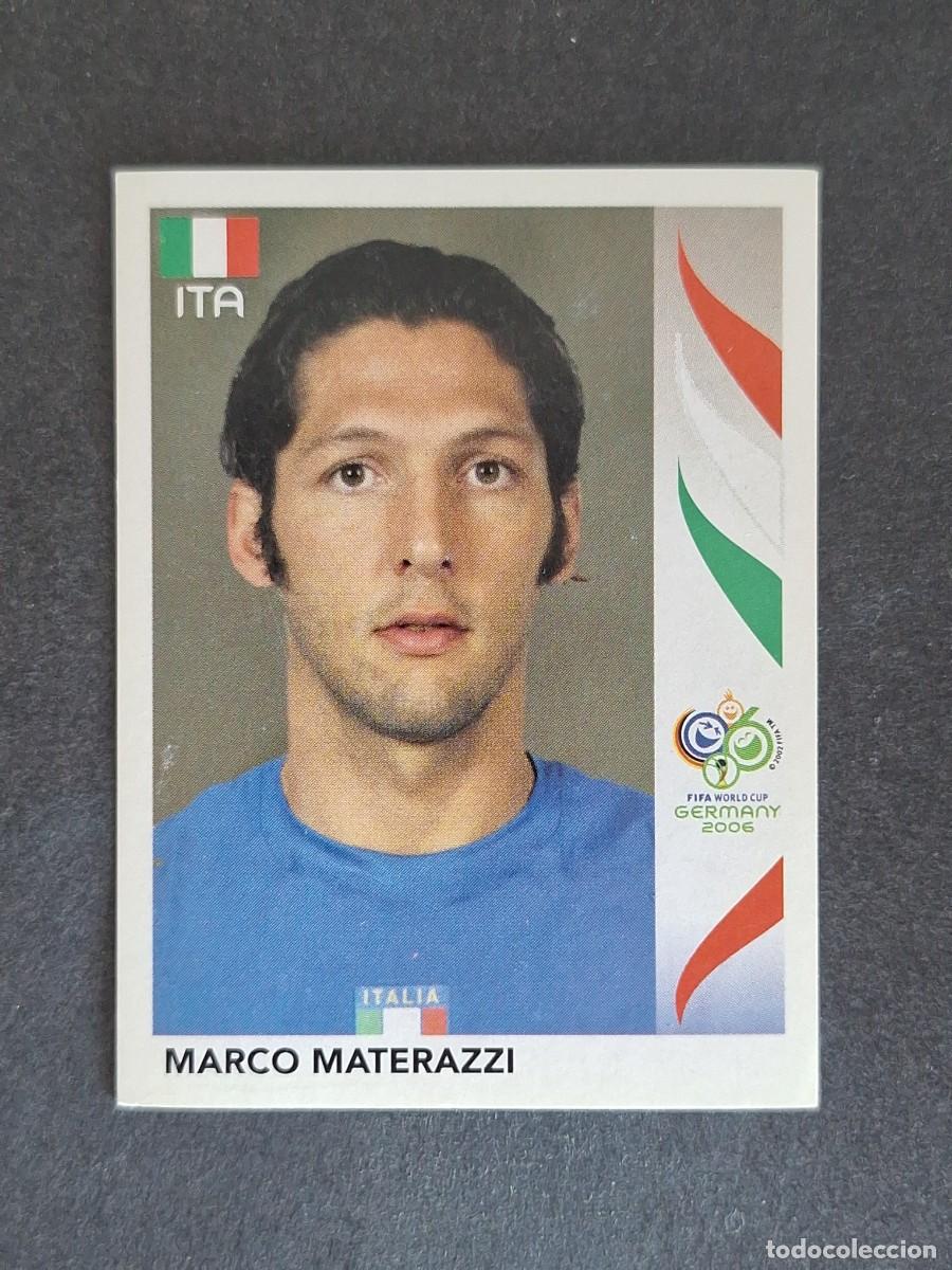 Fu&szlig;ball-Sticker: L2 MARCO MATERAZZI SELECCION ITALIA 325 PANINI MUNDIAL ALEMANIA 2006 NUNCA PEGADO SIN PEGAR