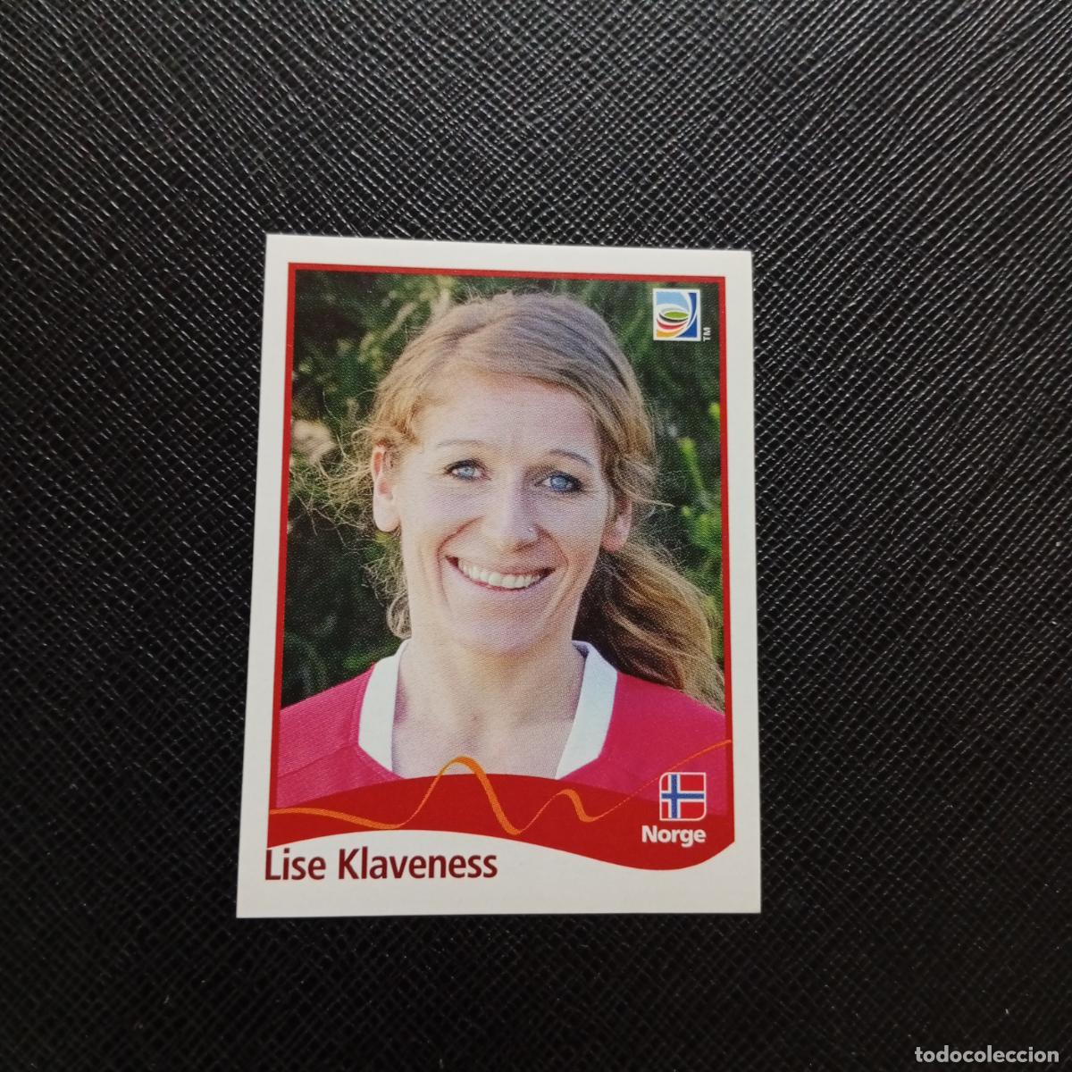 Fu&szlig;ball-Sticker: 300 LISE KLAVENESS NORUEGA PANINI FEMENINO WOMEN&acute;S MUNDIAL 2011 ALEMANIA 11 SIN PEGAR A101 PG325