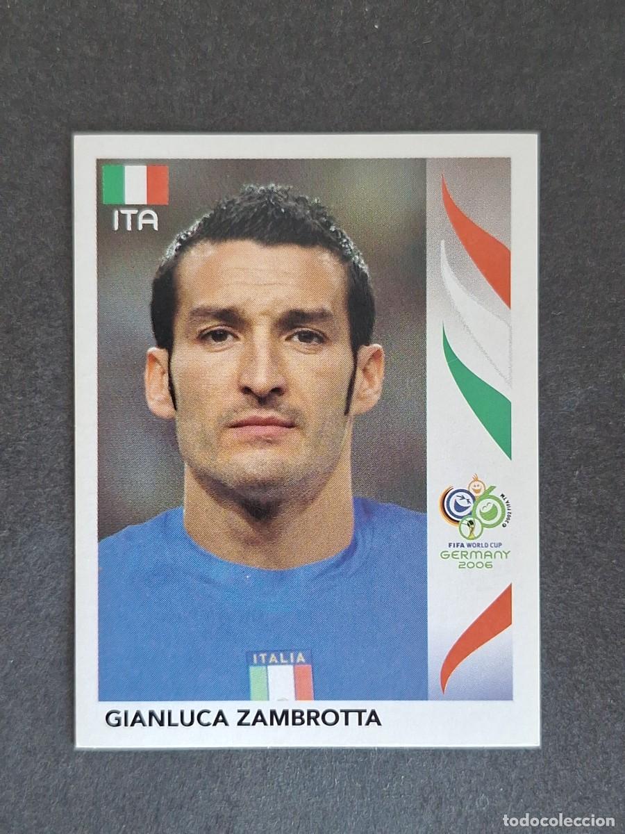 Fu&szlig;ball-Sticker: L2 GIANLUCA ZAMBROTTA SELECCION ITALIA 327 PANINI MUNDIAL ALEMANIA 2006 NUNCA PEGADO SIN PEGAR