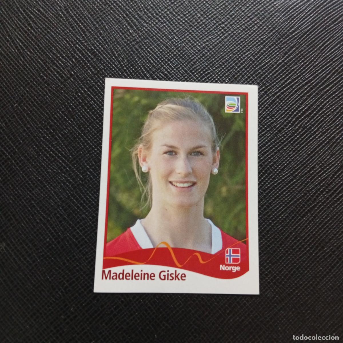 Fu&szlig;ball-Sticker: 304 MADELEINE GISKE NORUEGA PANINI FEMENINO WOMEN&acute;S MUNDIAL 2011 ALEMANIA 11 SIN PEGAR A101 PG334