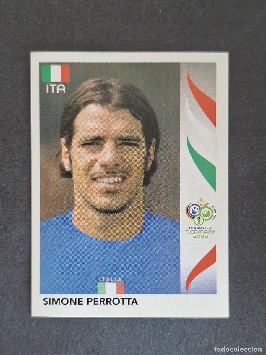 Fu&szlig;ball-Sticker: L2 SIMONE PERROTTA SELECCION ITALIA 334 PANINI MUNDIAL ALEMANIA 2006 NUNCA PEGADO SIN PEGAR