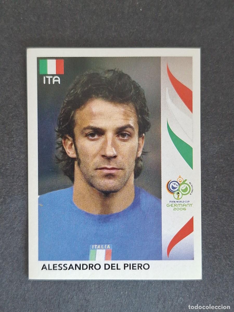 Fu&szlig;ball-Sticker: L2 ALESSANDRO DEL PIERO SELECCION ITALIA 335 PANINI MUNDIAL ALEMANIA 2006 NUNCA PEGADO SIN PEGAR