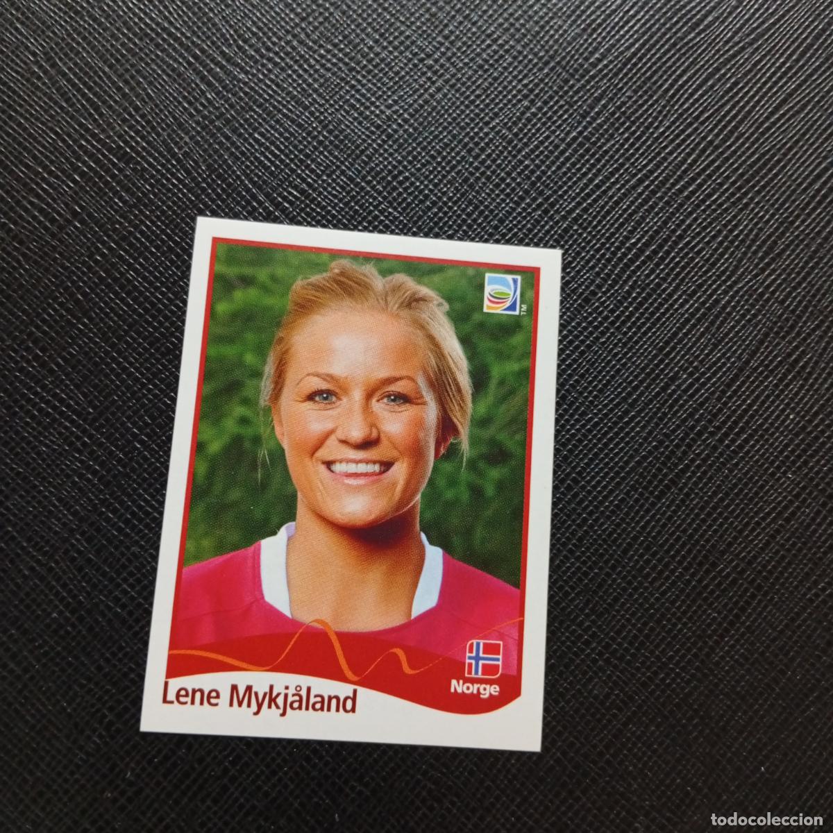 Fu&szlig;ball-Sticker: 306 LENE MYKJALAND NORUEGA PANINI FEMENINO WOMEN&acute;S MUNDIAL 2011 ALEMANIA 11 SIN PEGAR A101 PG334