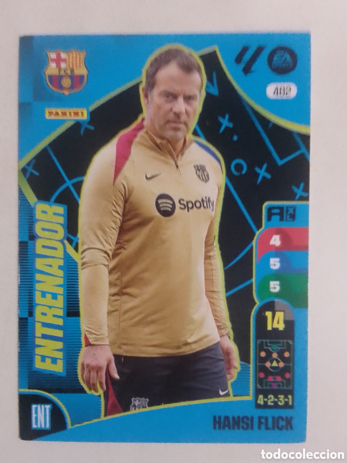 Cromos de Futebol: Adrenalyn XL 2024-25 n&deg; 482 Hansi Flick &bull; Barcelona.