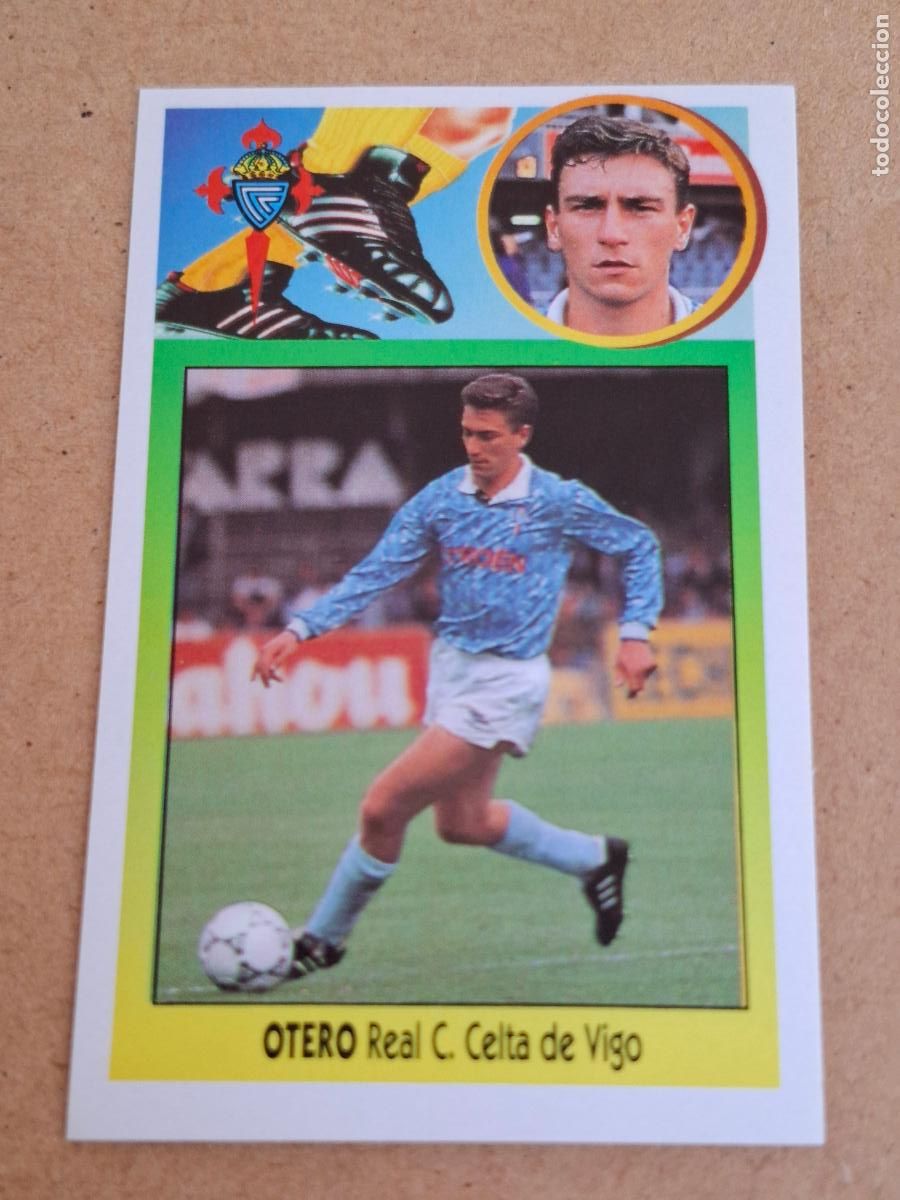 Cromos de Futebol: ESTE 93 94 1993 1994 - OTERO ( VERSI&Oacute;N INTERNACIONAL ) - R.C. CELTA - ADHESIVO ( NUNCA PEGADO ) CP4