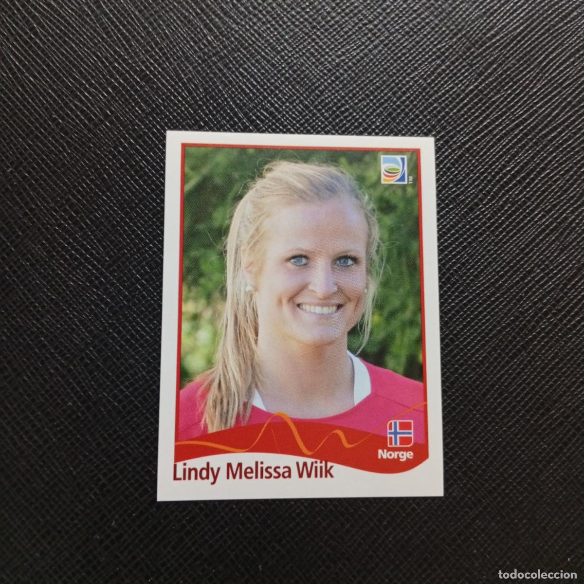 Fu&szlig;ball-Sticker: 307 LINDY MELISSA WIIK NORUEGA PANINI FEMENINO WOMEN&acute;S MUNDIAL 2011 ALEMANIA 11 SIN PEGAR A101 PG334