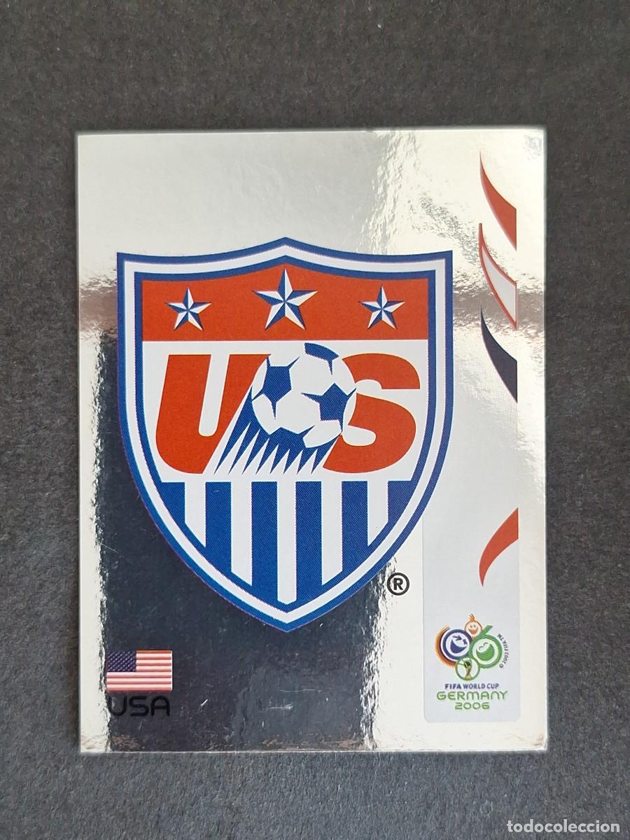 Fu&szlig;ball-Sticker: L2 ESCUDO SELECCION USA 341 PANINI MUNDIAL ALEMANIA 2006 NUNCA PEGADO SIN PEGAR