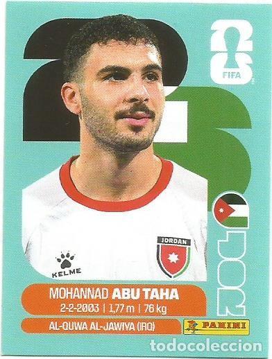 Fu&szlig;ball-Sticker: PANINI - STICKER - MUNDIAL FIFA CUP 2026 - MOHAMED ABU TAHA - JORDANIA - JOR 12