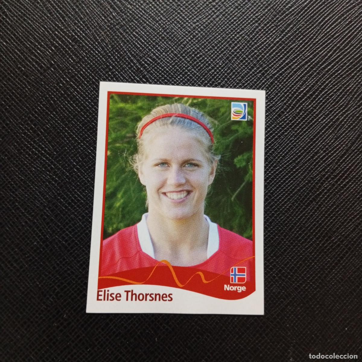 Fu&szlig;ball-Sticker: 309 ELISE THORSNES NORUEGA PANINI FEMENINO WOMEN&acute;S MUNDIAL 2011 ALEMANIA 11 SIN PEGAR A101 PG334