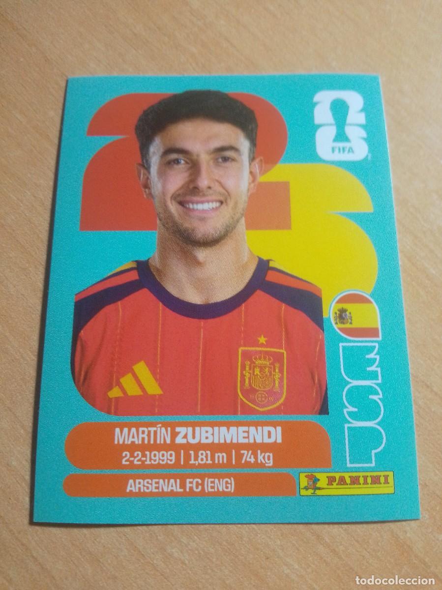 Fu&szlig;ball-Sticker: ZUBIMENDI ESPA&Ntilde;A ESP 9 MUNDIAL FIFA WORLD CUP 2026 26 PANINI STICKERS NUEVO