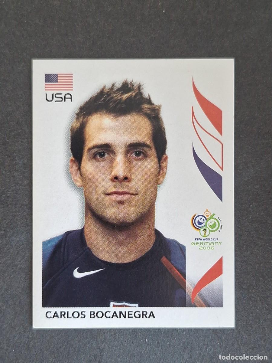 Cromos de F&uacute;tbol: L2 CARLOS BOCANEGRA SELECCION USA 344 PANINI MUNDIAL ALEMANIA 2006 NUNCA PEGADO SIN PEGAR