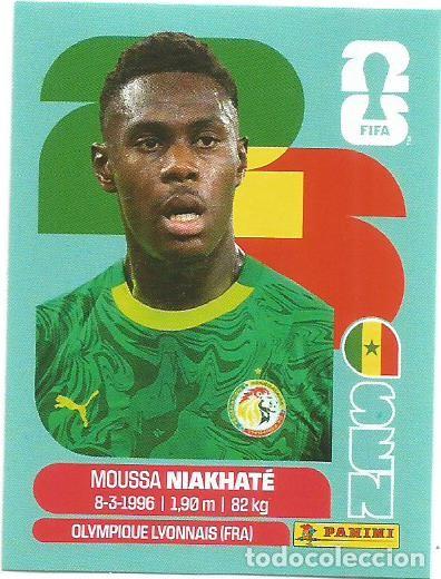 Cromos de F&uacute;tbol: PANINI - STICKER - MUNDIAL FIFA CUP 2026 - MOUSSA NIAKHATE - SENEGAL 4 - SEN 4