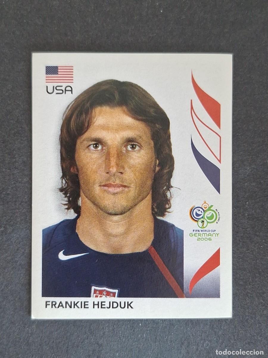 Cromos de F&uacute;tbol: L2 FRANKIE HEJDUK SELECCION USA 346 PANINI MUNDIAL ALEMANIA 2006 NUNCA PEGADO SIN PEGAR