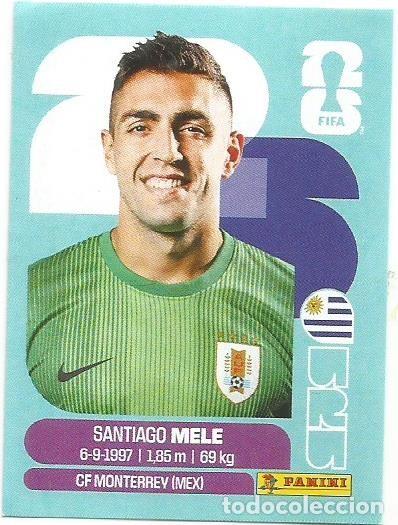Cromos de F&uacute;tbol: PANINI - STICKER - MUNDIAL FIFA CUP 2026 - SANTIAGO MELE - URUGUAY 3 - URU 3