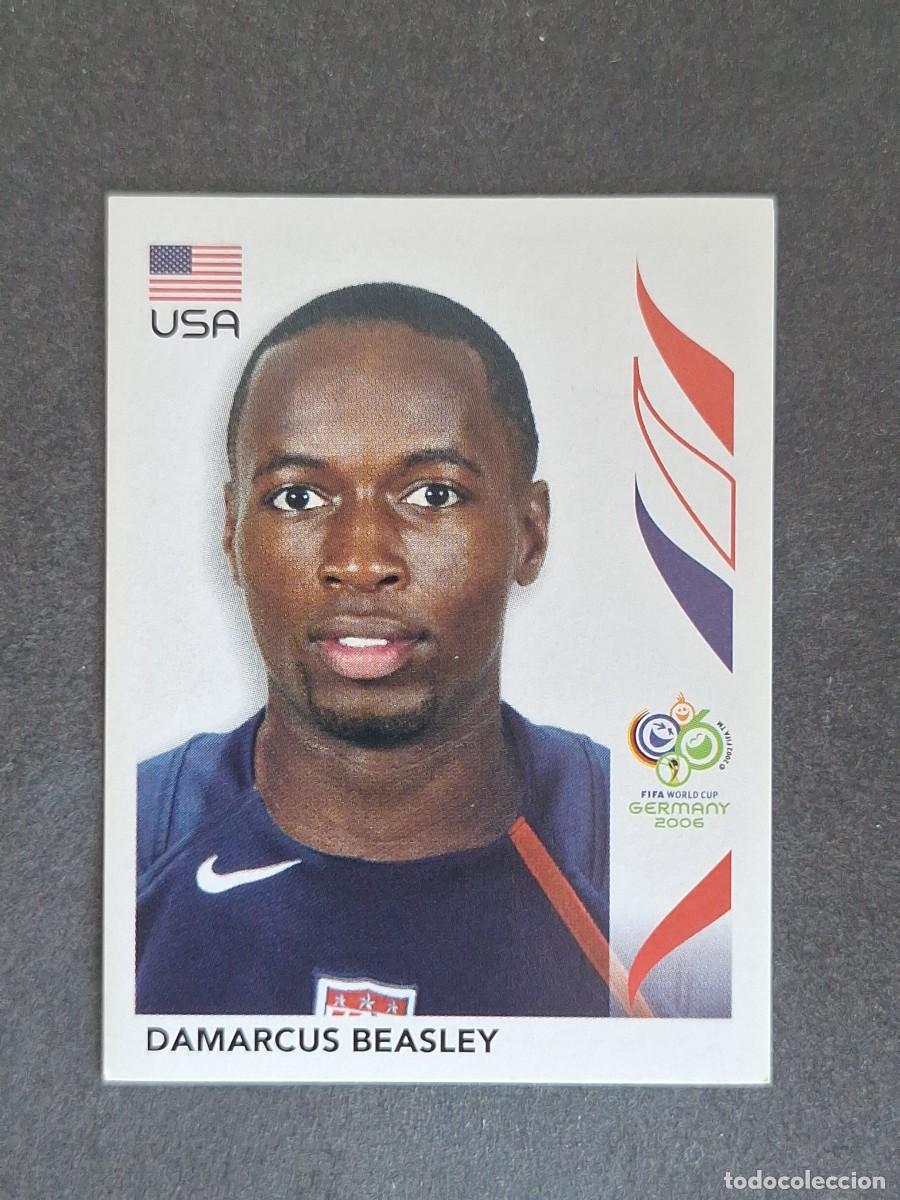 Cromos de F&uacute;tbol: L2 DAMARCUS BEASLEY SELECCION USA 349 PANINI MUNDIAL ALEMANIA 2006 NUNCA PEGADO SIN PEGAR