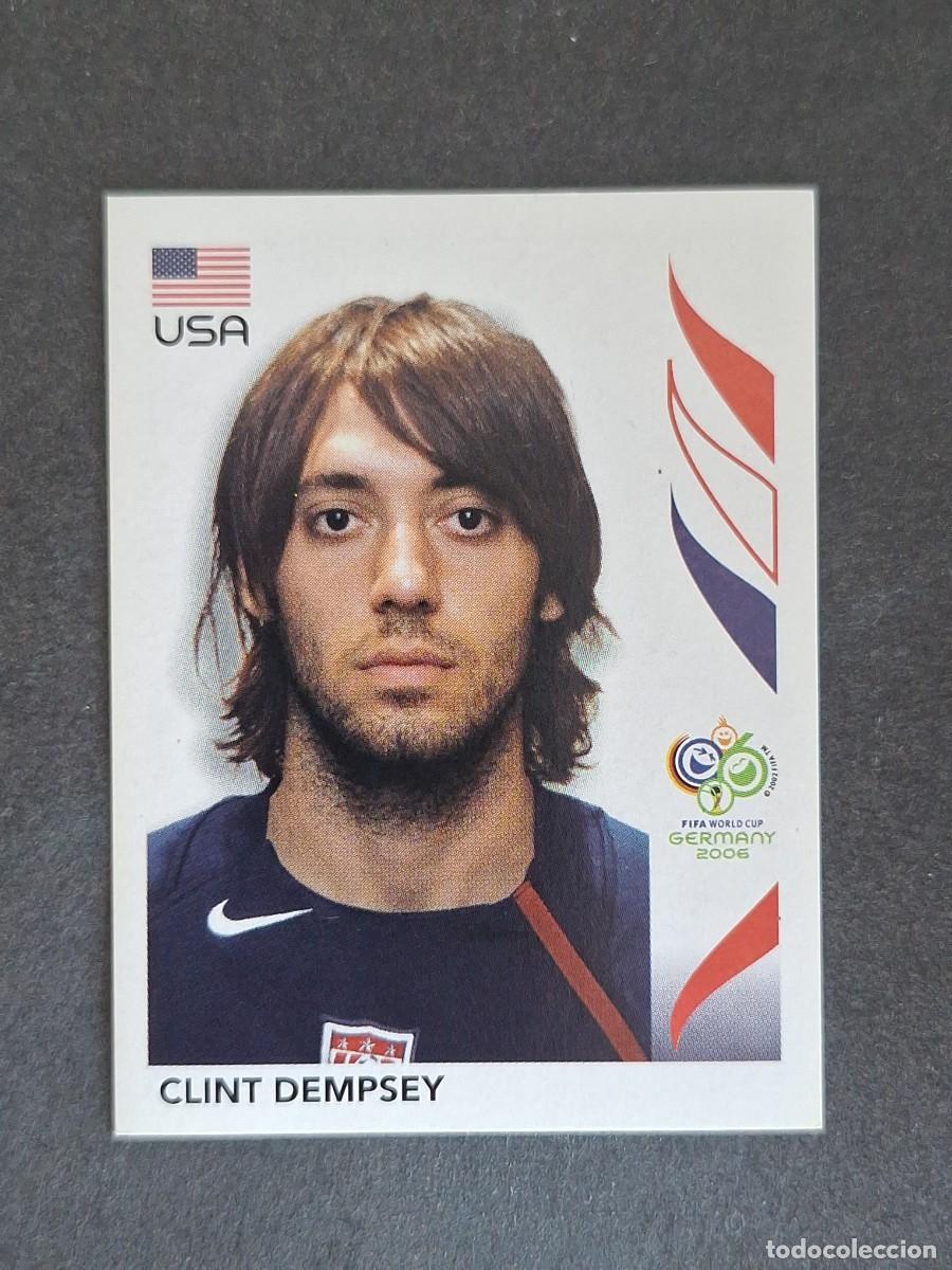 Cromos de F&uacute;tbol: L2 CLINT DEMPSEY SELECCION USA 350 PANINI MUNDIAL ALEMANIA 2006 NUNCA PEGADO SIN PEGAR