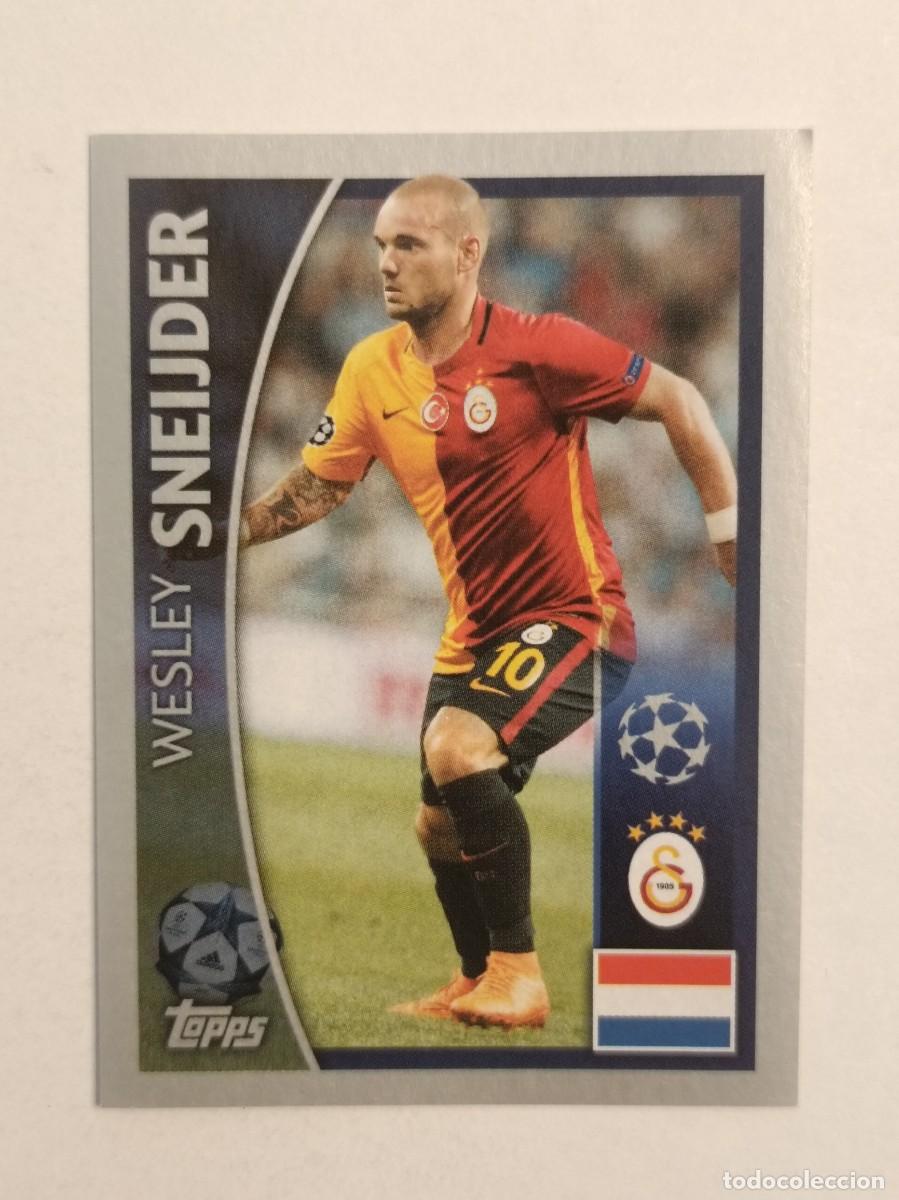 Fu&szlig;ball-Sticker: #157 SNEIJDER (GALATASARAY) UEFA CHAMPIONS LEAGUE 2015/2016 TOPPS