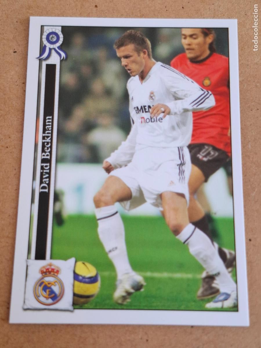 Fu&szlig;ball-Sticker: MUNDICROMO 2005 2006 05 06 - 44 BECKHAM - REAL MADRID - CP4