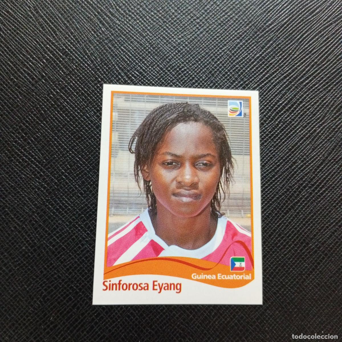 Cromos de F&uacute;tbol: 319 SINFOROSA EYANG GUINEA PANINI FEMENINO WOMEN&acute;S MUNDIAL 2011 ALEMANIA 11 SIN PEGAR A101 PG343