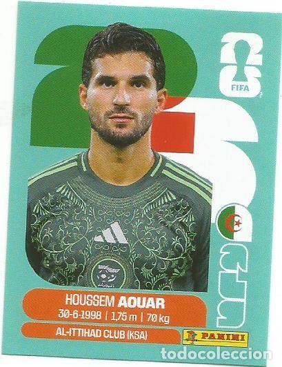 Cromos de F&uacute;tbol: PANINI - STICKER - MUNDIAL FIFA CUP 2026 - HOUSSEM AOUAR - ARGELIA - ALG 9