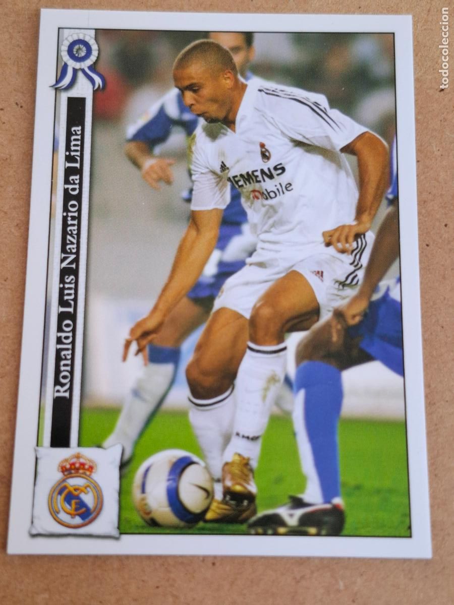 Fu&szlig;ball-Sticker: MUNDICROMO 2005 2006 05 06 - 50 RONALDO - REAL MADRID - CP4