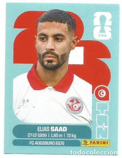 Cromos de F&uacute;tbol: PANINI - STICKER - MUNDIAL FIFA CUP 2026 - ELIAS SAAD - T&Uacute;NEZ - TUN 16
