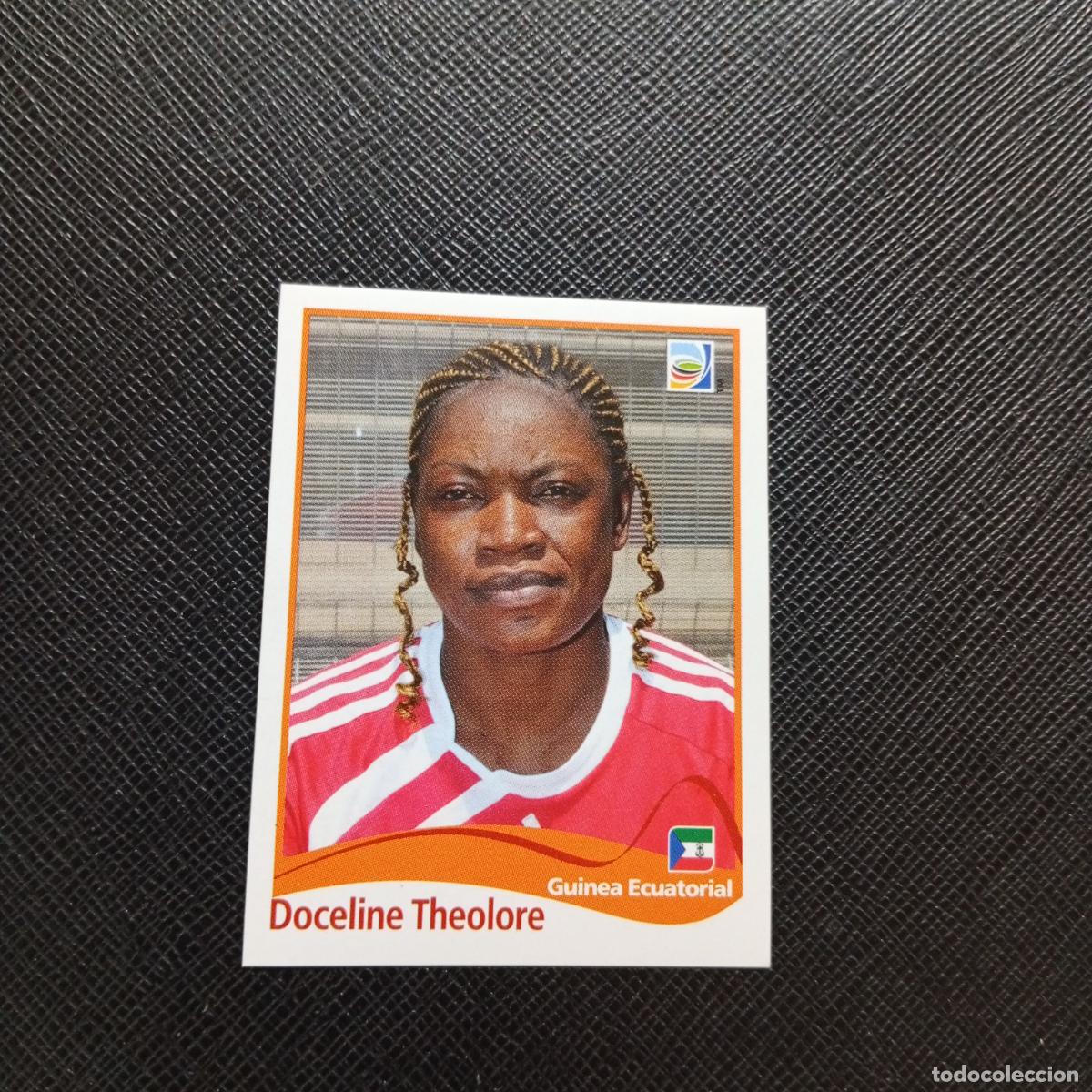 Cromos de F&uacute;tbol: 322 DOCELINE THEOLORE GUINEA PANINI FEMENINO WOMEN&acute;S MUNDIAL 2011 ALEMANIA 11 SIN PEGAR A101 PG343