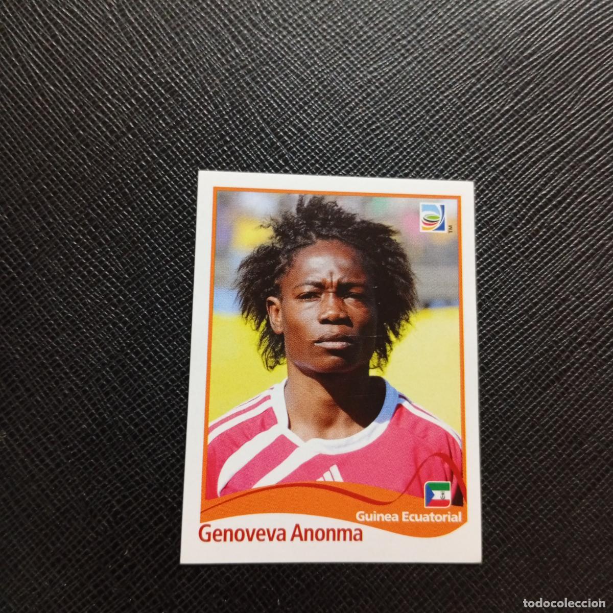 Cromos de F&uacute;tbol: 323 GENOVEVA ANONMA GUINEA PANINI FEMENINO WOMEN&acute;S MUNDIAL 2011 ALEMANIA 11 SIN PEGAR A101 PG352