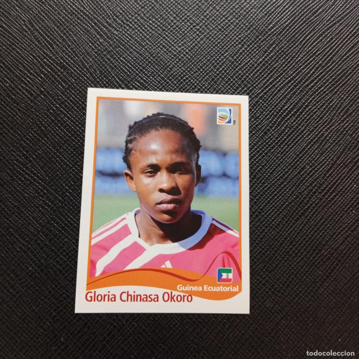 Cromos de F&uacute;tbol: 327 CHINASA OKORO GUINEA PANINI FEMENINO WOMEN&acute;S MUNDIAL 2011 ALEMANIA 11 SIN PEGAR A101 PG352