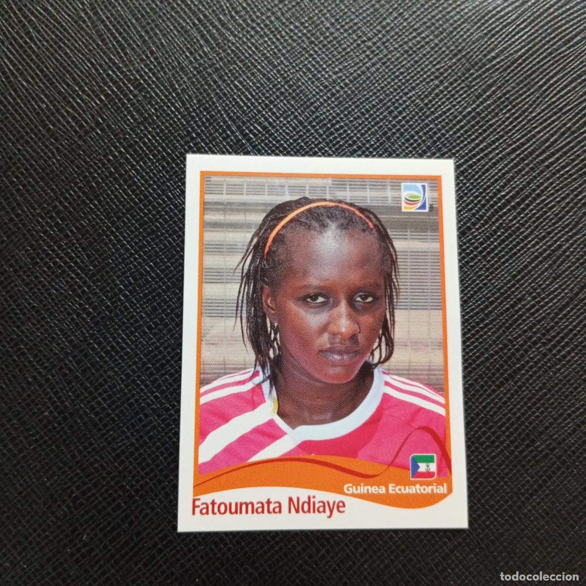 Cromos de F&uacute;tbol: 328 FATOUMATA NDIAYE GUINEA PANINI FEMENINO WOMEN&acute;S MUNDIAL 2011 ALEMANIA 11 SIN PEGAR A101 PG352