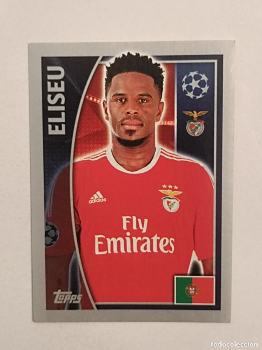 Cromos de F&uacute;tbol: #164 ELISEU (BENFICA) UEFA CHAMPIONS LEAGUE 2015/2016 TOPPS