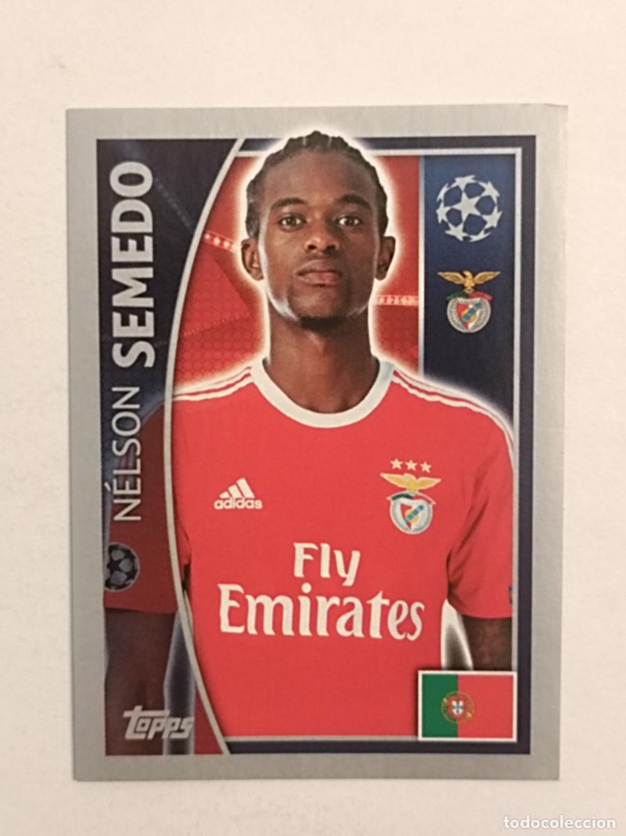 Cromos de F&uacute;tbol: #166 NELSON SEMEDO (BENFICA) UEFA CHAMPIONS LEAGUE 2015/2016 TOPPS