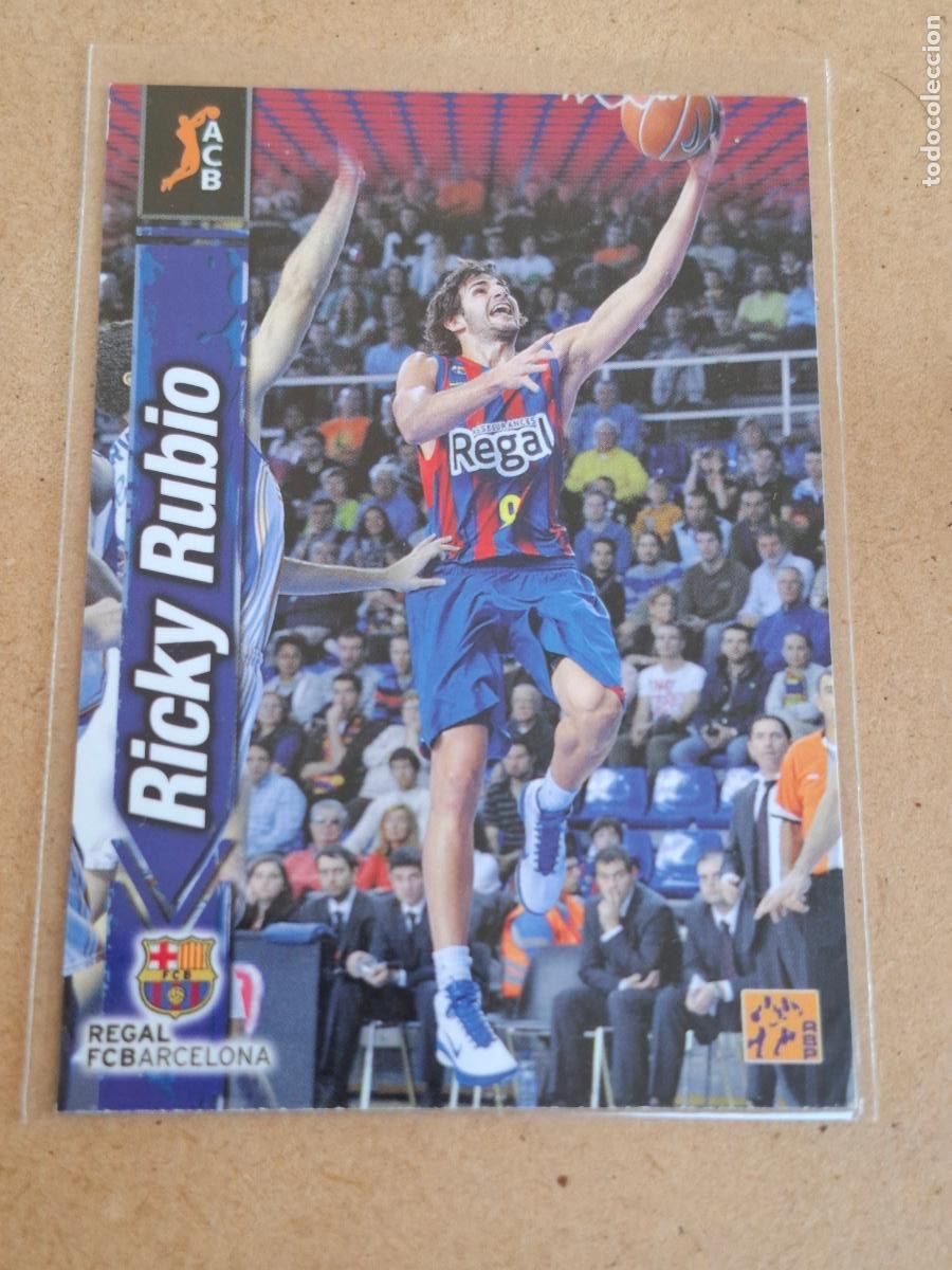 Cromos de F&uacute;tbol: LIGA ACB 2010 2011 10 11 - PANINI - 292 RICKY RUBIO - REGAL FC. BARCELONA - CP4