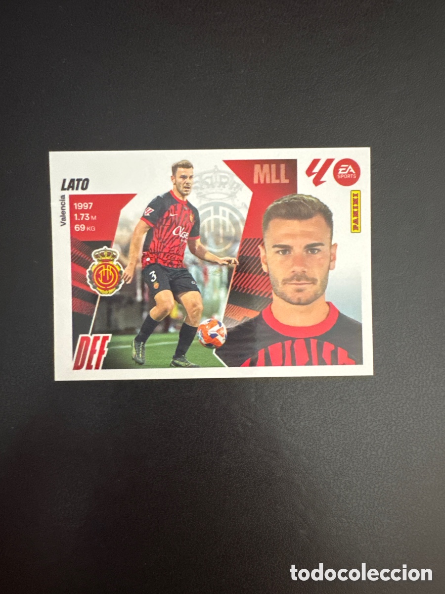 Football Stickers: LATO MALLORCA N&Uacute;MERO 10 LIGA ESTE 2025 2026