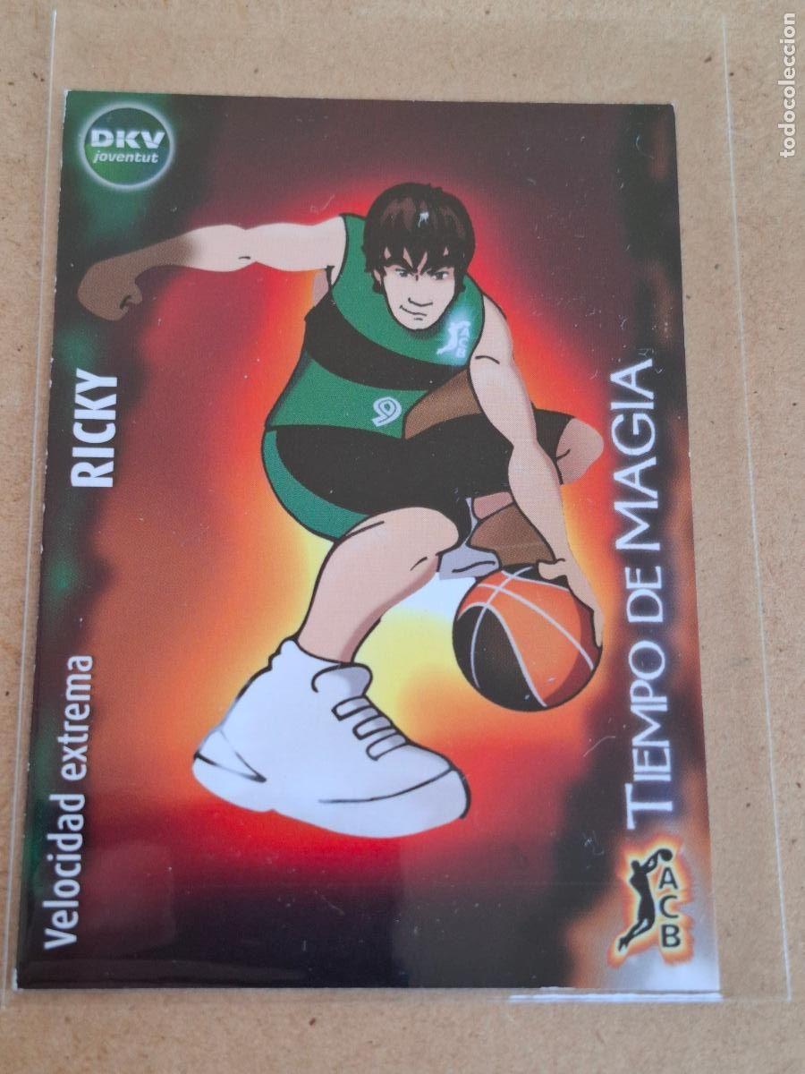 Football Stickers: LIGA ACB 2009 2010 09 10 - PANINI - 323 RICKY RUBIO - DKV JOVENTUT - CP4