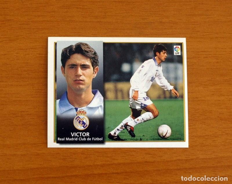 Cromos de F&uacute;tbol: Real Madrid - V&iacute;ctor - BAJA - Ediciones Este Liga 1998-1999, 98-99 - Nunca Pegado