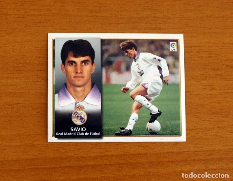Cromos de F&uacute;tbol: Real Madrid - Savio - Ediciones Este Liga 1998-1999, 98-99 - Nunca Pegado