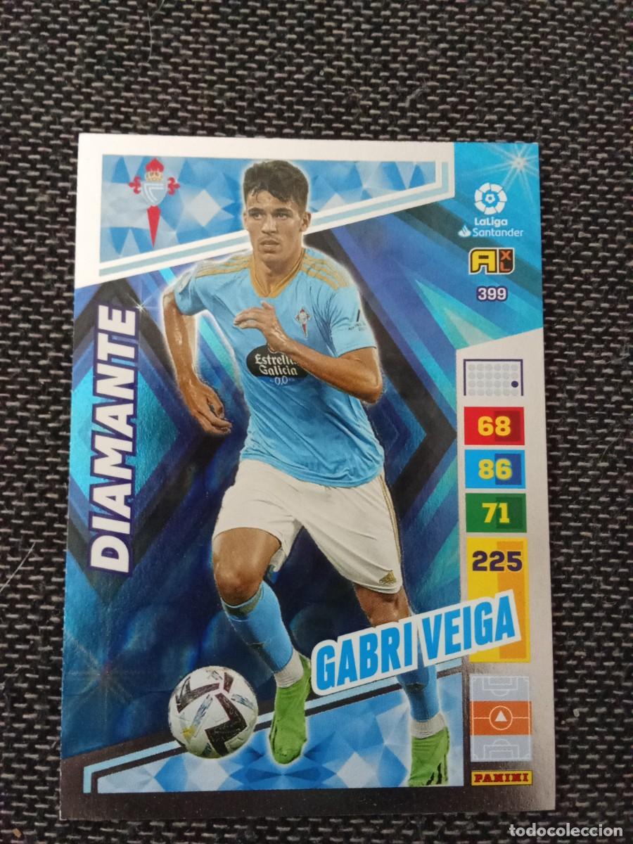Cromos de F&uacute;tbol: 399 Gabri veiga celta diamante Adrenalyn 2022-23