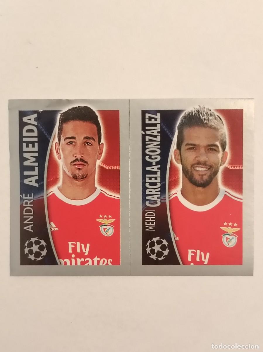 Cromos de F&uacute;tbol: #174 ALMEIDA-CARCELA-GONZALEZ (BENFICA) UEFA CHAMPIONS LEAGUE 2015/2016 TOPPS