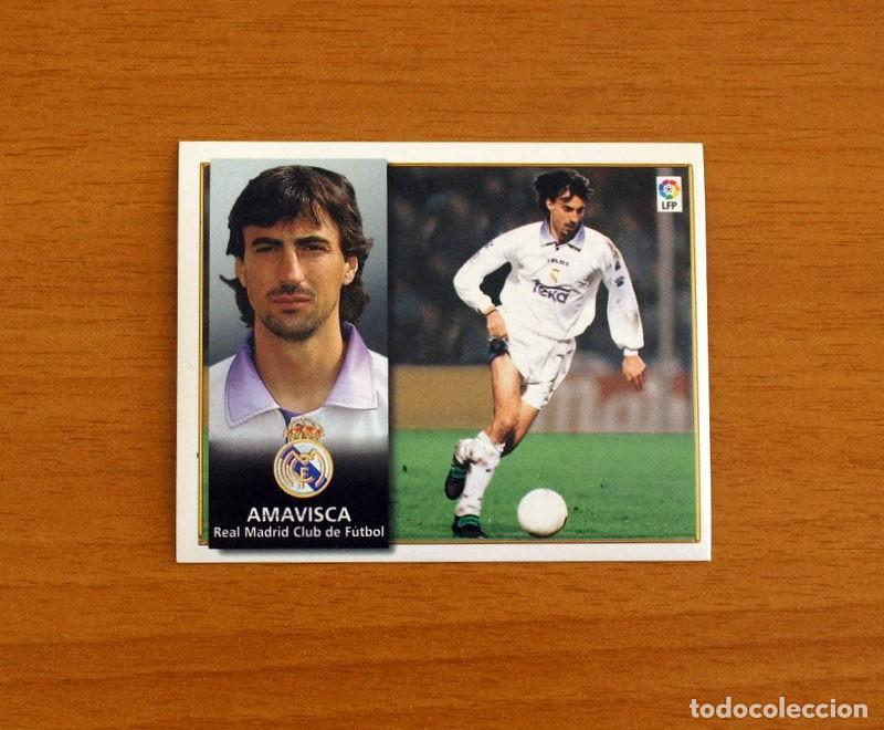 Figurine di Calcio: Real Madrid - Amavisca - Ediciones Este Liga 1998-1999, 98-99 - Nunca pegado